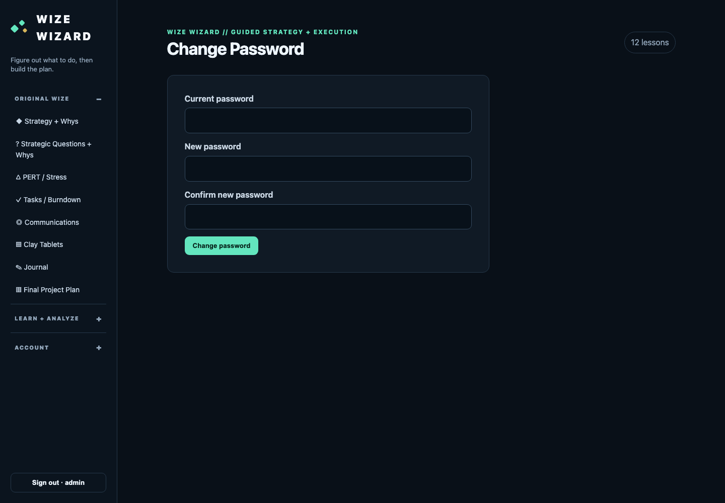 18 Change Password